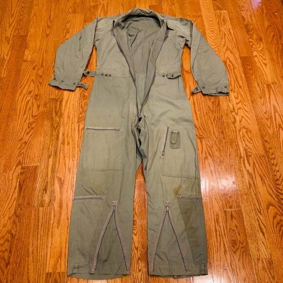 Vietnam Era 1966 K2B Flight suit Nasa Anes Research Center Size M Regular - Picture 10 of 12